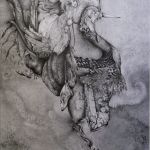 Femme au chapelet
