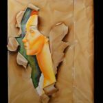 modigliani dans l\'emballage par christophe kro