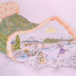 Plaisirs d\'hiver à l\'ancienne