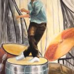 Danseur sur percussions