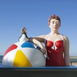 Joëlle à la plage par Rampnoux
