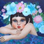 tiaré tahiti par Eliane CohenGirofla