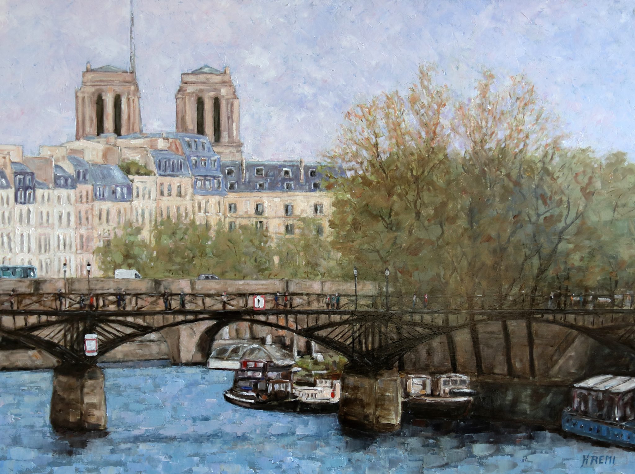 le-pont-des-arts-et-les-tours-de-notre-dame-de-paris