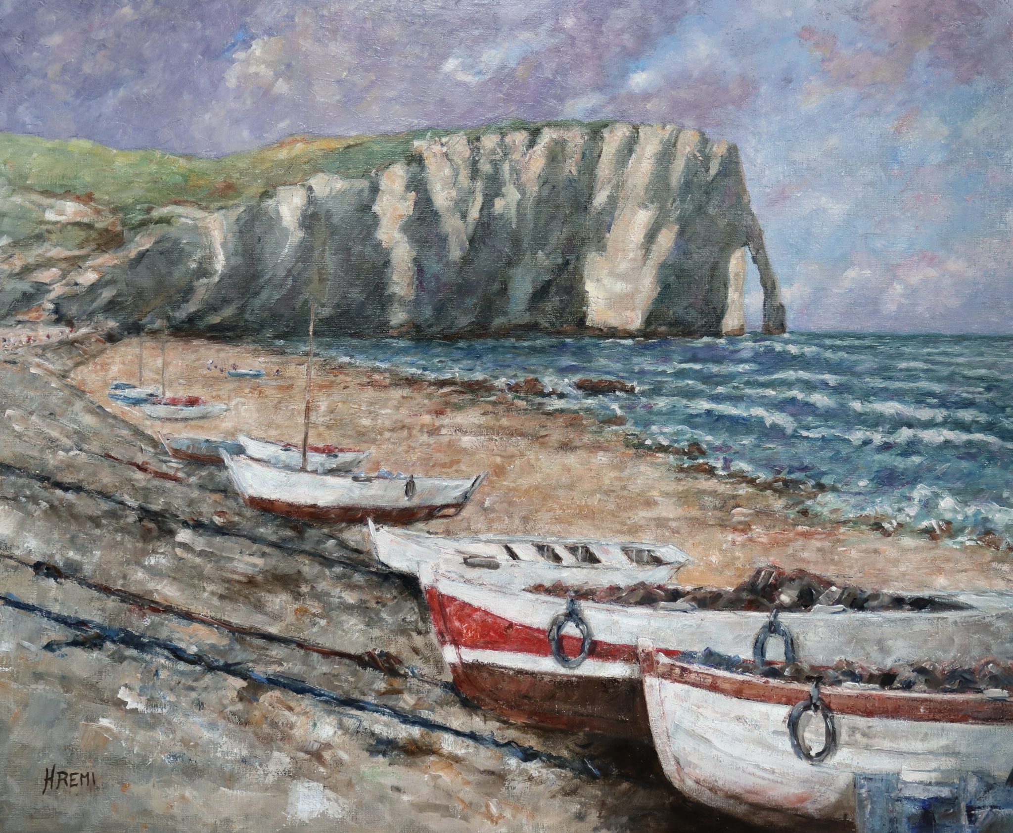 la-plage-et-les-falaises-detretat