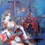 Une femme dans l’obscurité