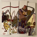 So Broken 85x85 cm par Sandra Detourbet