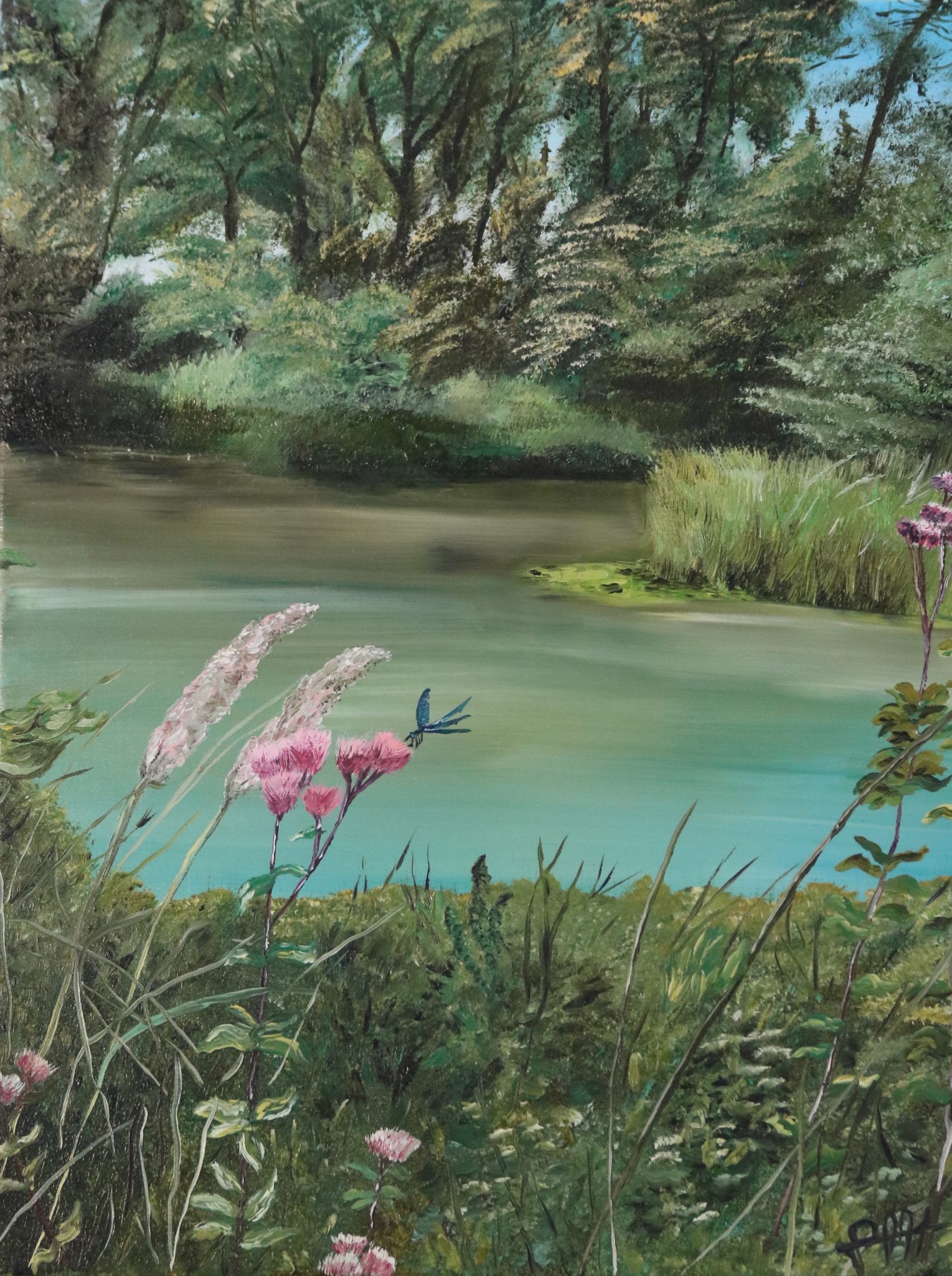 etang-libelule
