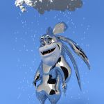 le petit monstre des profondeur nuage