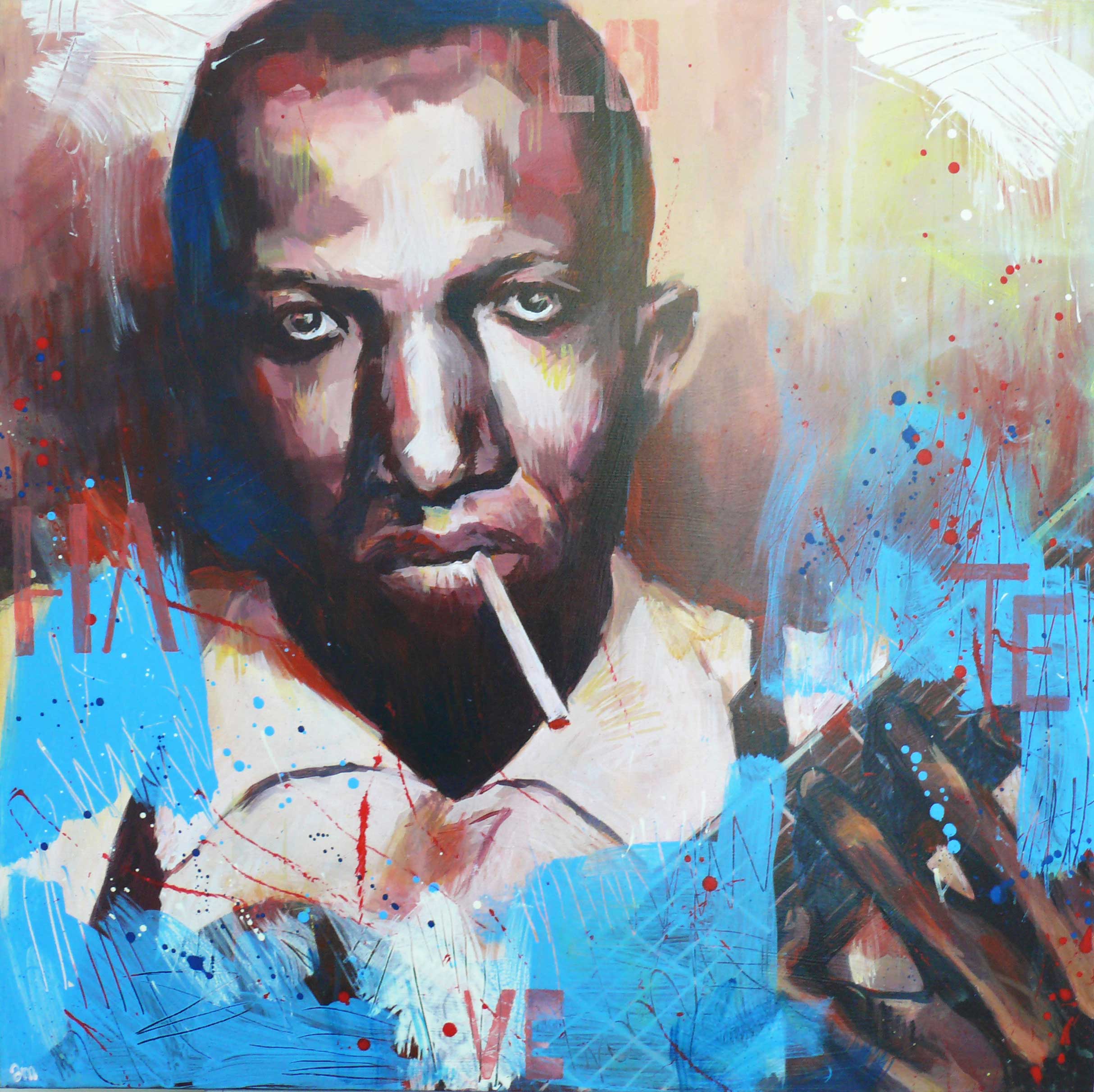 blues-100x100cm