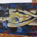 femme verte