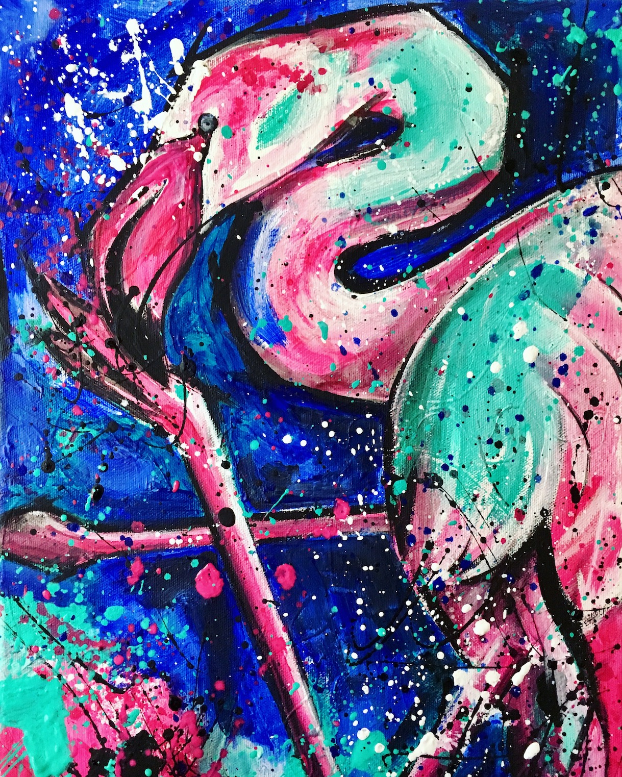 flamand-rose