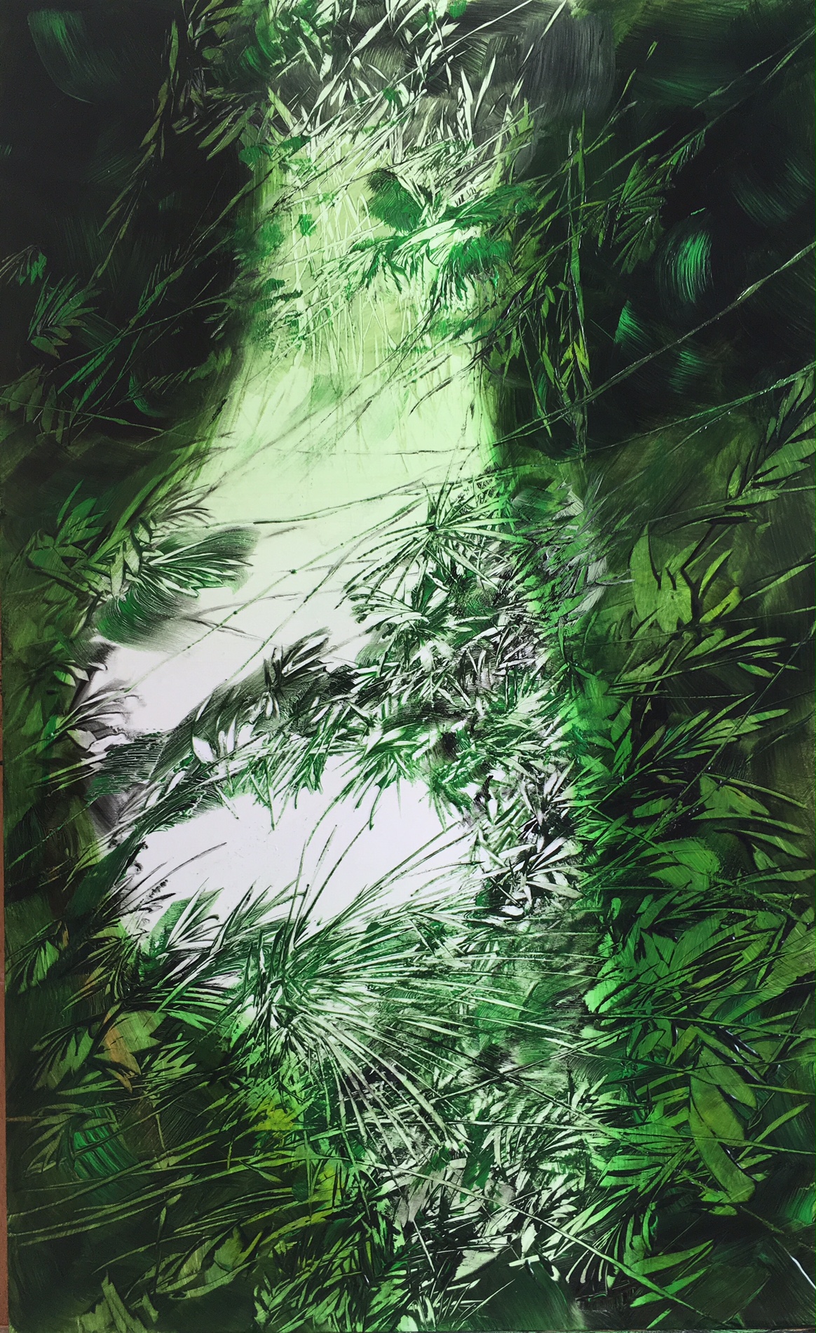 huile-sur-pvc