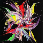 COLLIDING 100 - 60x73cm