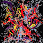 COLLIDING 95 64x75cm 
