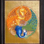 Mandala du Phénix et du Paon Numéro 2/A