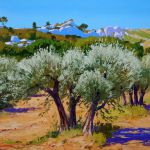 Les oliviers, les Alpilles