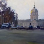 Petit matin d\'hiver avenue Winston Churchill par josick