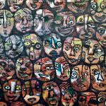 Foule masquée