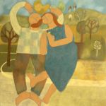 Danse virevoltante,oiseau oiseau chantent(Série des Petits Amoureux Rêveurs)