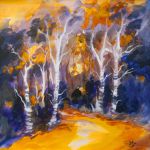 Fin d\'automne au crépuscule