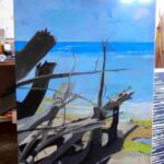 Aprés la tempête, île de Ré, 2019 ( collection privée).
