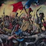 Dynamique organique avant dispersion n°2 ( La Liberté guidant le peuple )