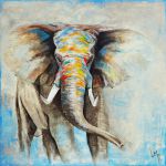 Eléphant coloré
