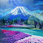 Mont Fuji, Shibazakura, festival des fleurs