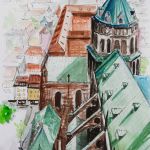 Du haut de la Cathédrale de Strasbourg par MARINE SANSAS