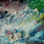 Les couleurs étranges de la montagne