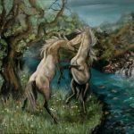 Baiser sous les arbres
