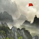 Le cerf volant du Huang Shan