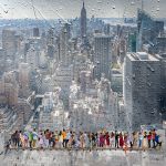 Moi, myself devant New-York