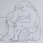 Pablo\'s Voetdroogster par Euphemia van Huystee