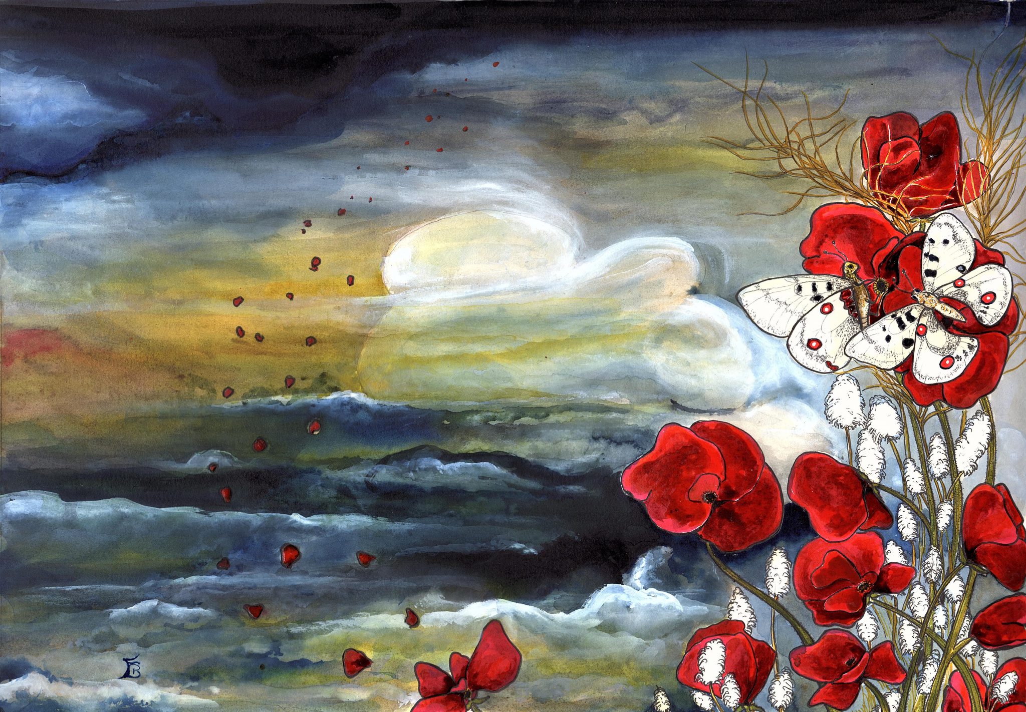apollon-et-coquelicot