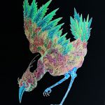 Oiseau arlequin par Zeytounian-Beloüs Christine