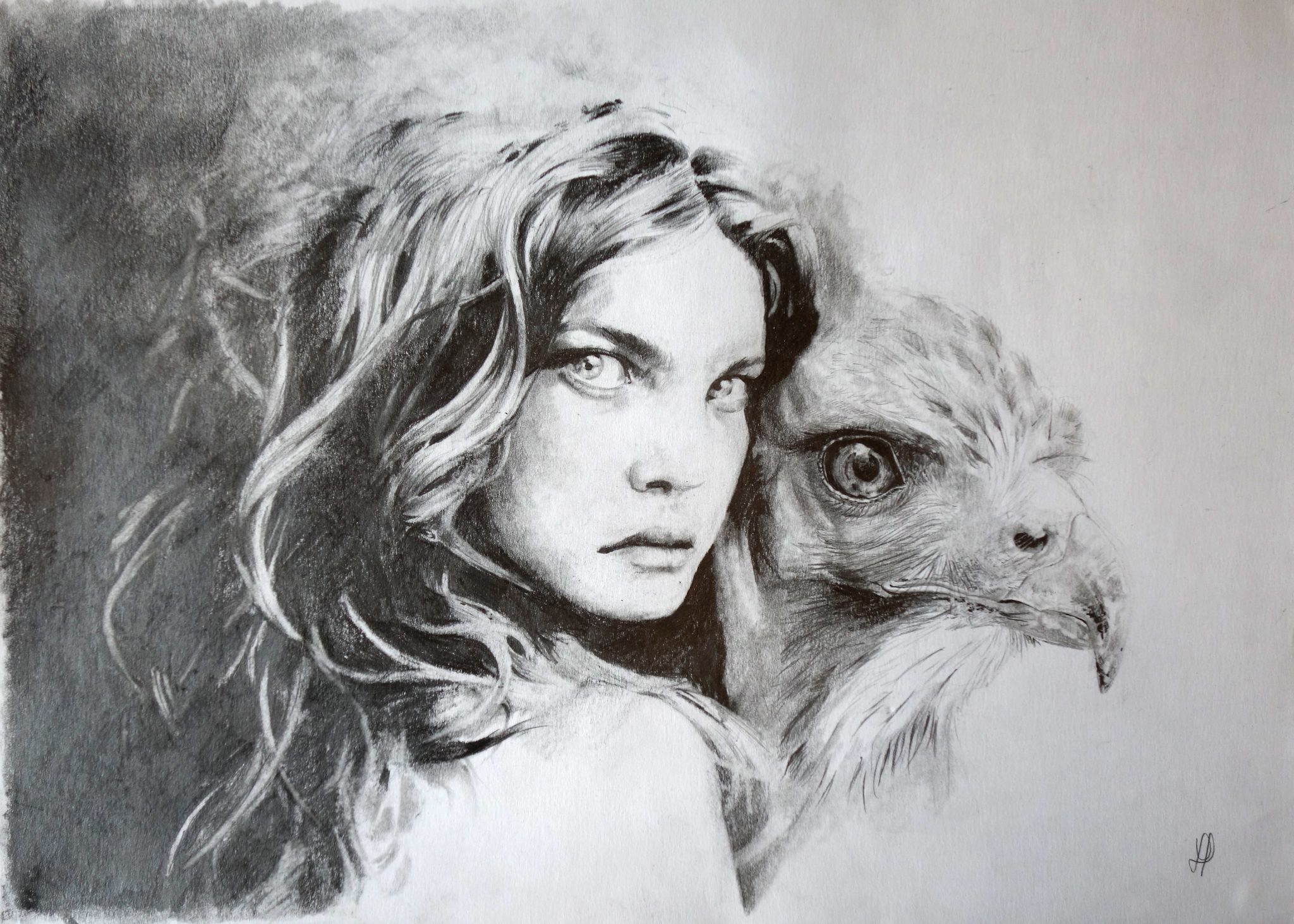 woman-bird