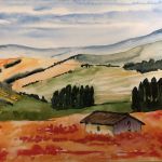 paysage de Toscane