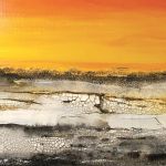 Horizon...sunset rocks