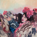 Filles aux fleurs