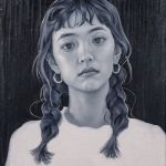 La fille aux tresses，2021