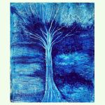 Arbre bleu 02 par Hivert Sonia