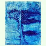 Arbre bleu 01 par Hivert Sonia