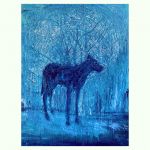 Chien bleu par Hivert Sonia