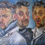 Triple autoportrait