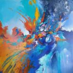 22 - LE TRESOR DE L'IRONE 2 - 120 x 120 x 4 (2) par Christiane HESS (CHRYSTAL)