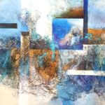 5 - LE VOYAGE ESPERE 80 X 54 X 3 CM par Christiane HESS (CHRYSTAL)
