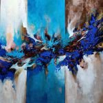 FLAMME BLEUE par Christiane HESS (CHRYSTAL)