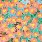 Fleurs entre terre et ciel par Eveline DAVID-VALETTE