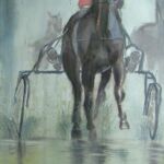 Casque rouge par OLIVIER SALEMBIER